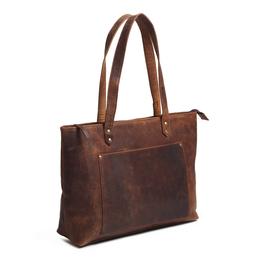 Rachel Large Leather Tote Classy Leather Bags