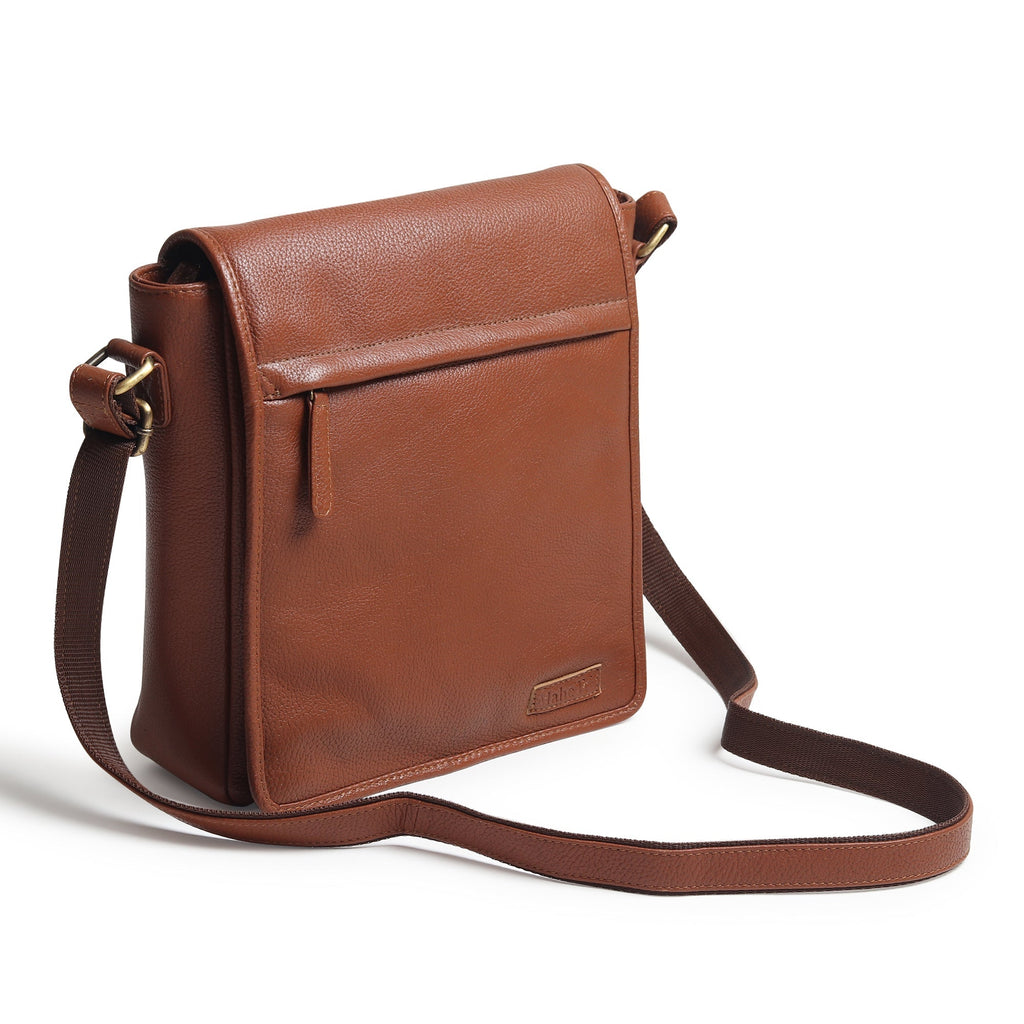 Leather Crossbody Bag for Travel Work Classy Leather Bags