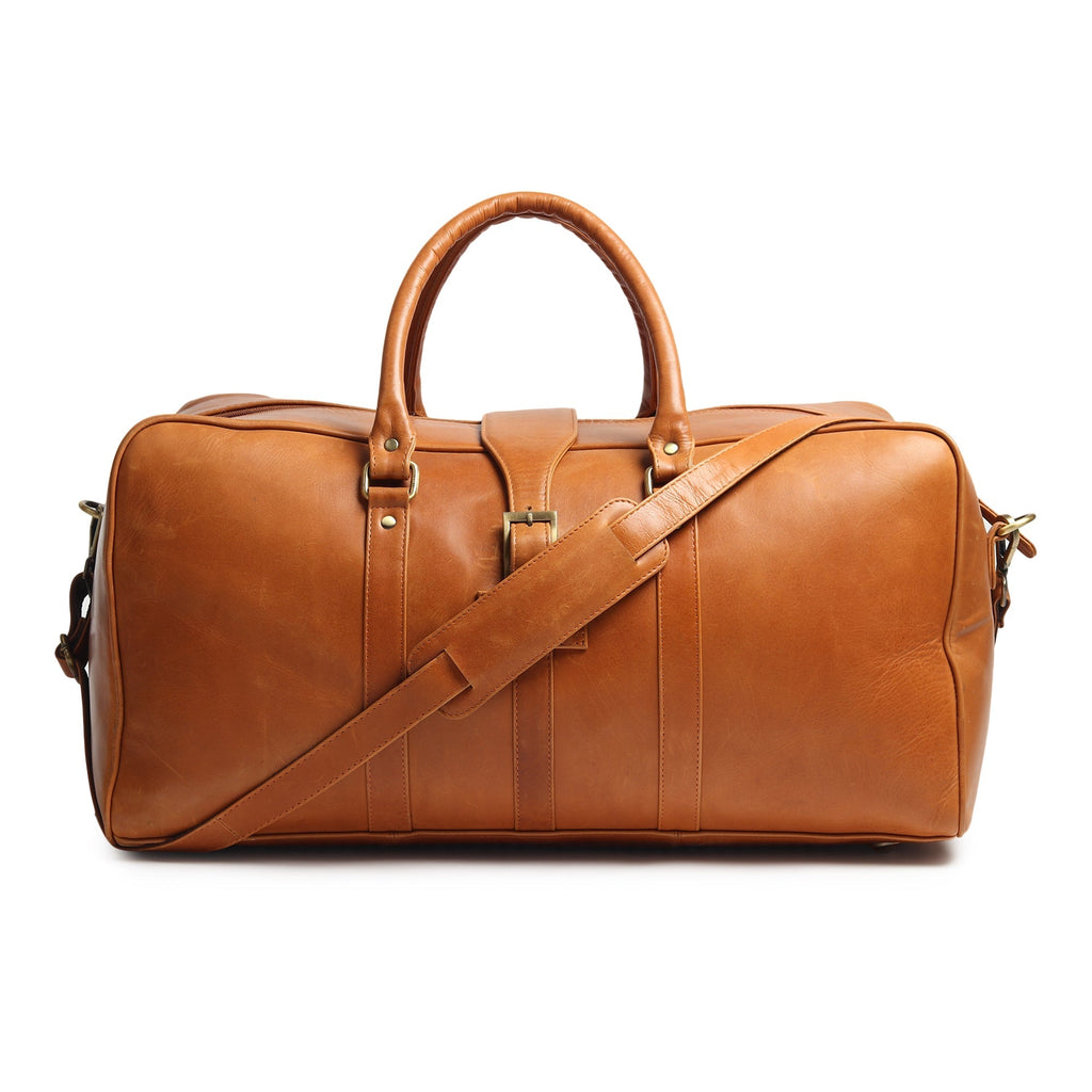Port Blair Leather Duffle Travel Bag Classy Leather Bags
