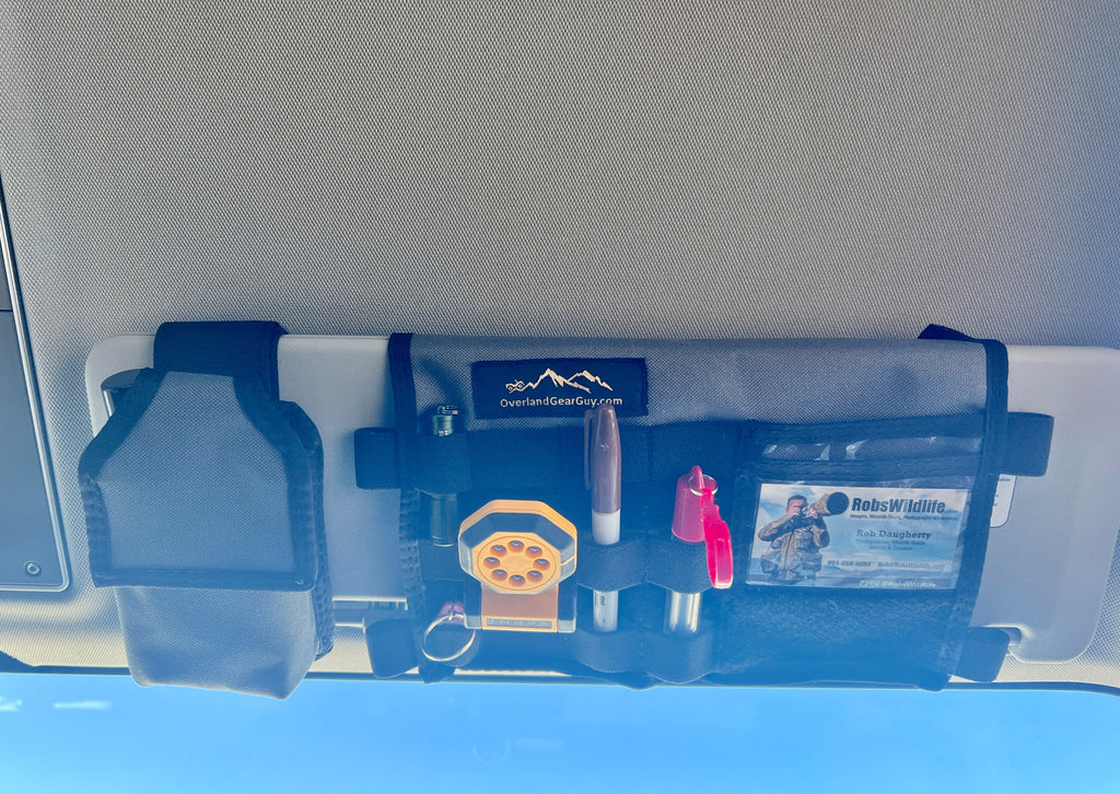 INEOS Grenadier MOLLE Visor Organizer Overland Gear Guy