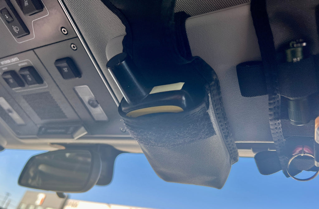 INEOS Grenadier Sun Visor Radio Pouch Overland Gear Guy