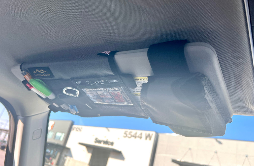 INEOS Grenadier Sun Visor Radio Pouch Overland Gear Guy