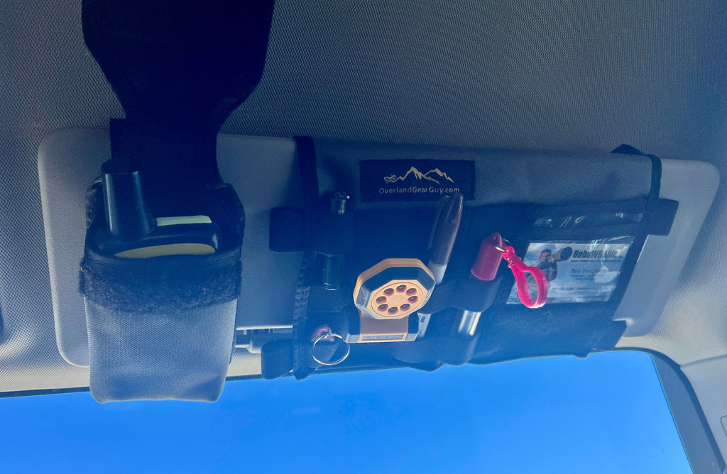 INEOS Grenadier MOLLE Visor Organizer Overland Gear Guy