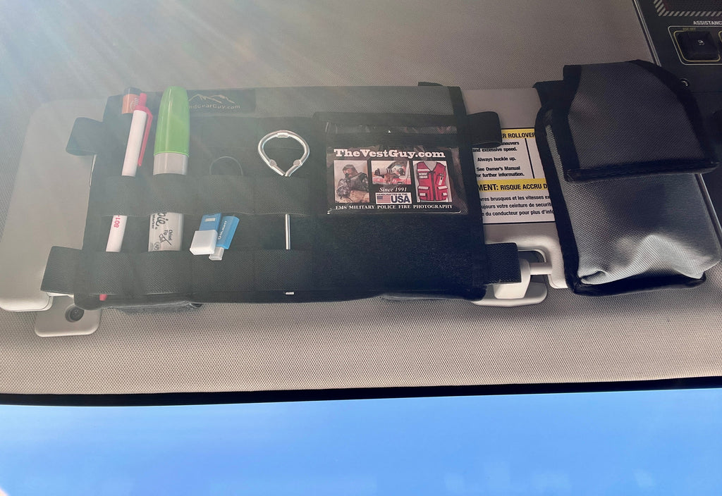 INEOS Grenadier MOLLE Visor Organizer Overland Gear Guy