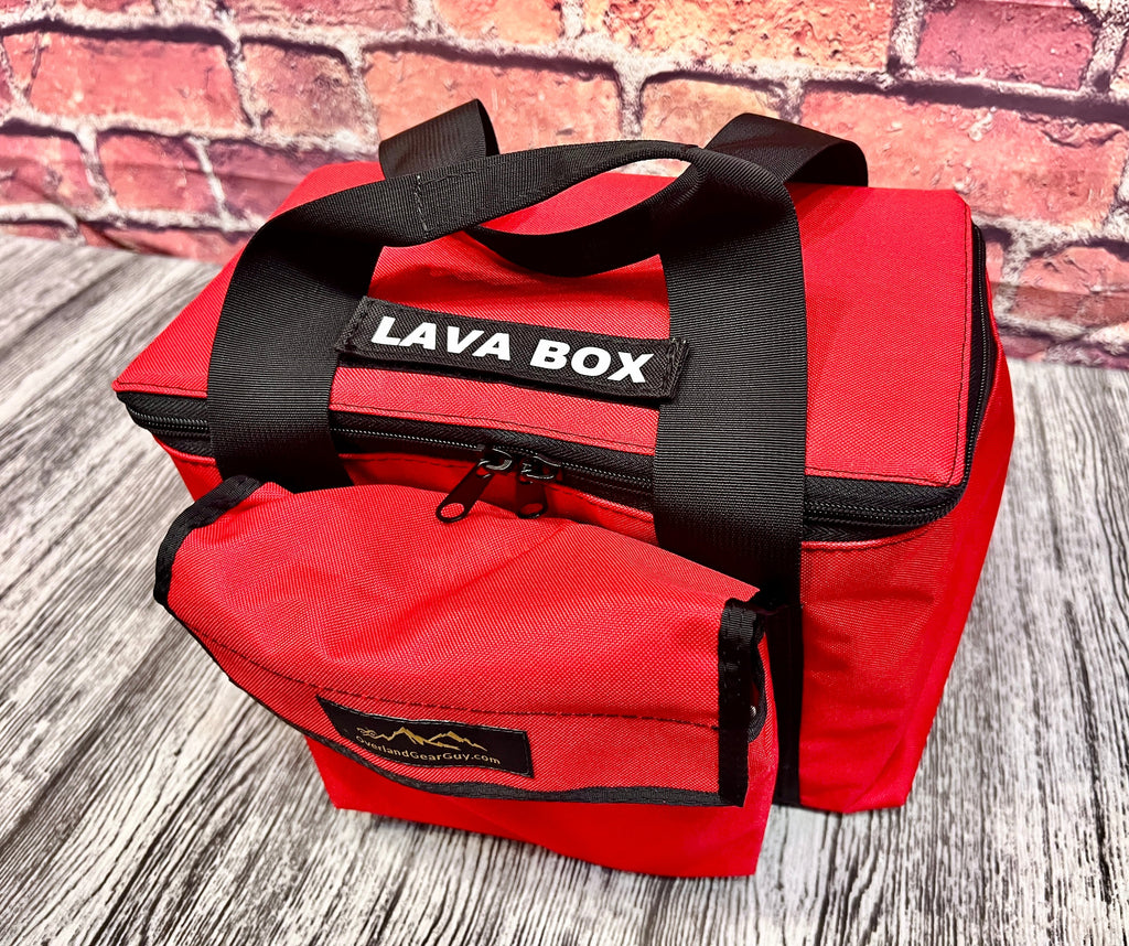 Deluxe Lava Box - FIRECAN PORTABLE FIRE PIT Carry Bag - IGNIK Overland Gear Guy