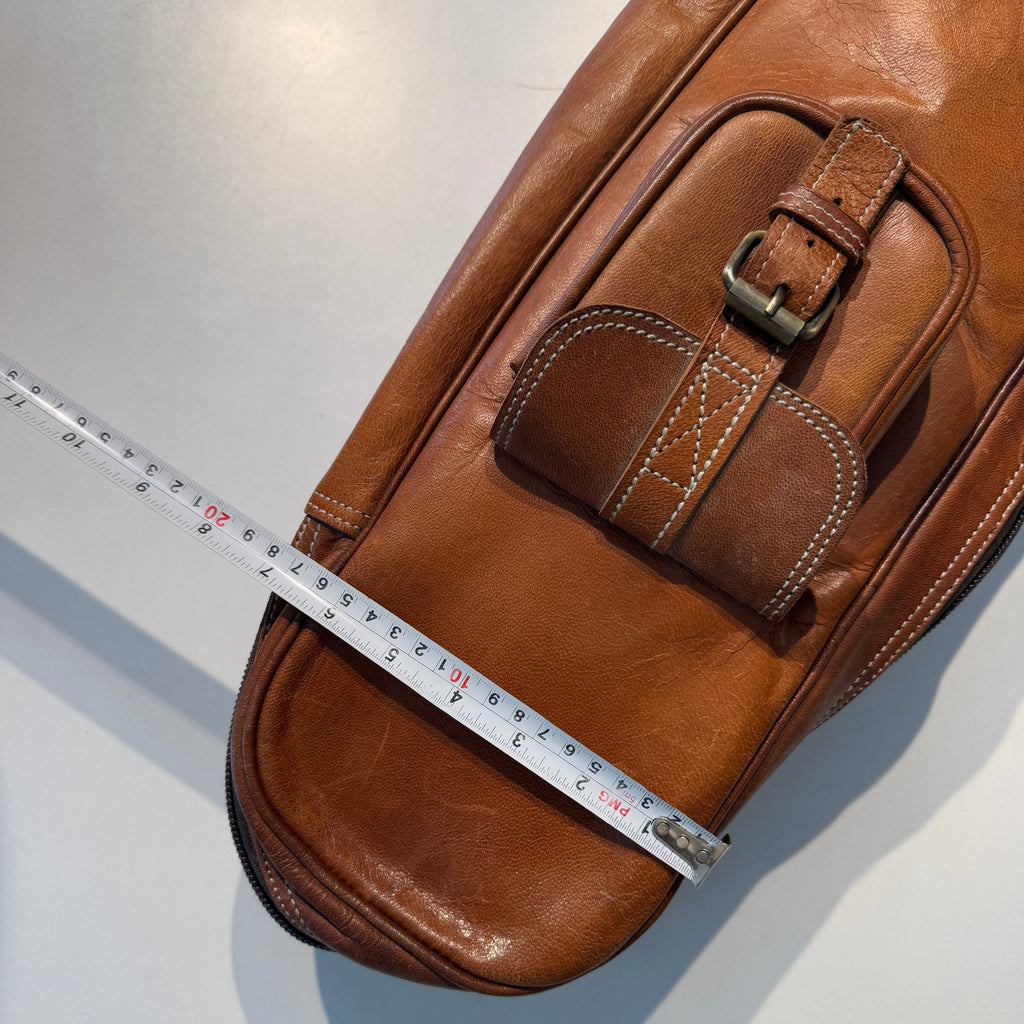 Personalized Leather Guitar Case Classy Leather Bags