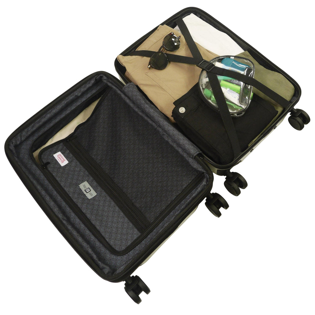 Strawberry Shortcake Ful 22.5" White Carry-On Luggage Ful Luggage