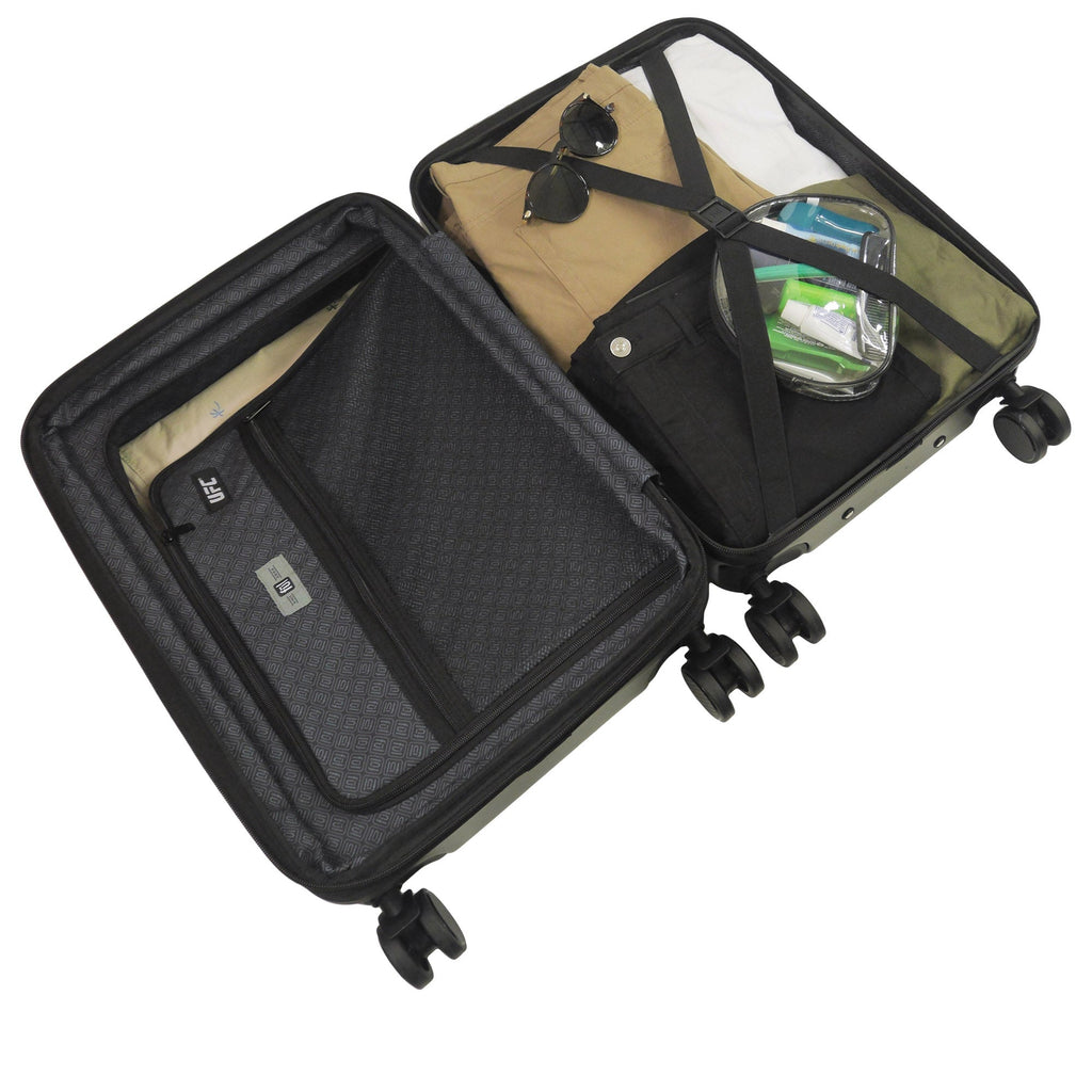 UFC Ful 22.5" Black Carry-On Luggage Ful Luggage