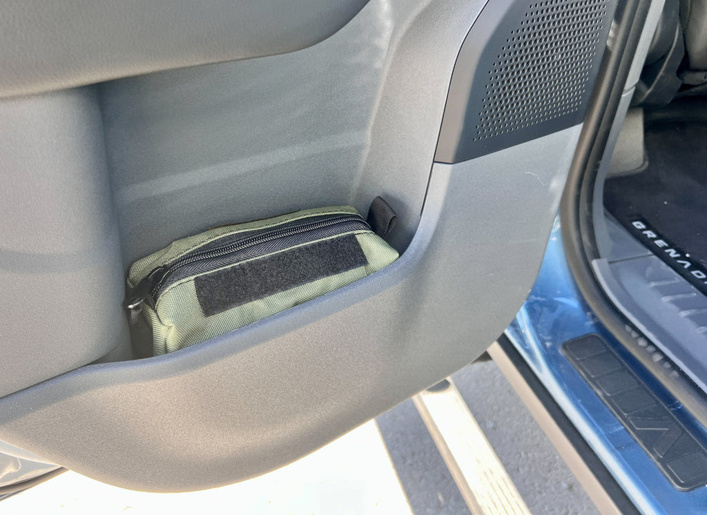 INEOS Grenadier Door Storage Cubby Small Pouch - 8"x3"x4" (PAIR) Overland Gear Guy