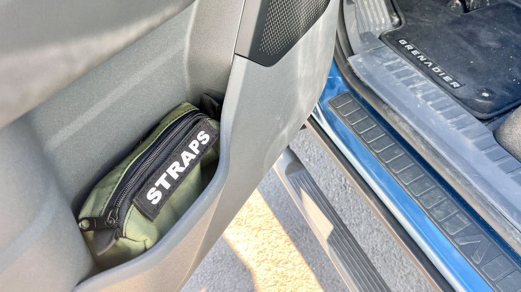 INEOS Grenadier Door Storage Cubby Small Pouch - 8"x3"x4" (PAIR) Overland Gear Guy