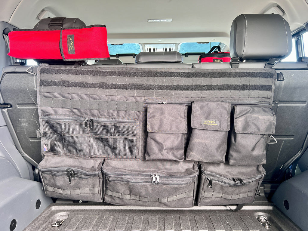 Rear Bench Seat Organizer Overland Gear Guy
