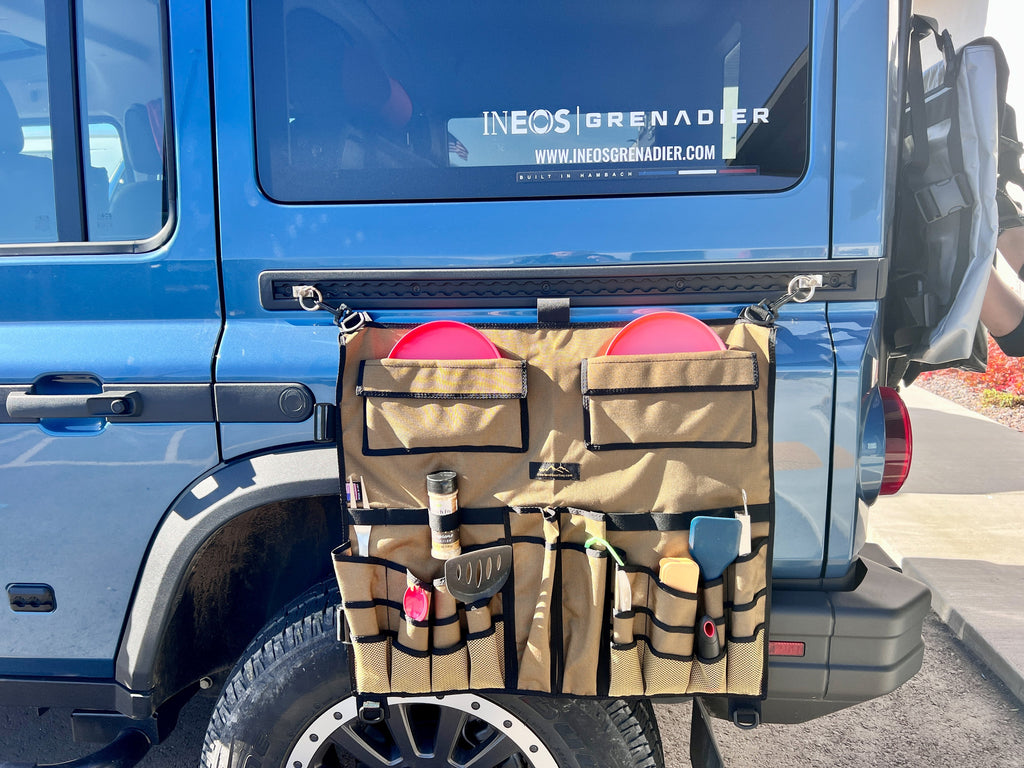 INEOS Grenadier Overlander Utensil Organizer Overland Gear Guy