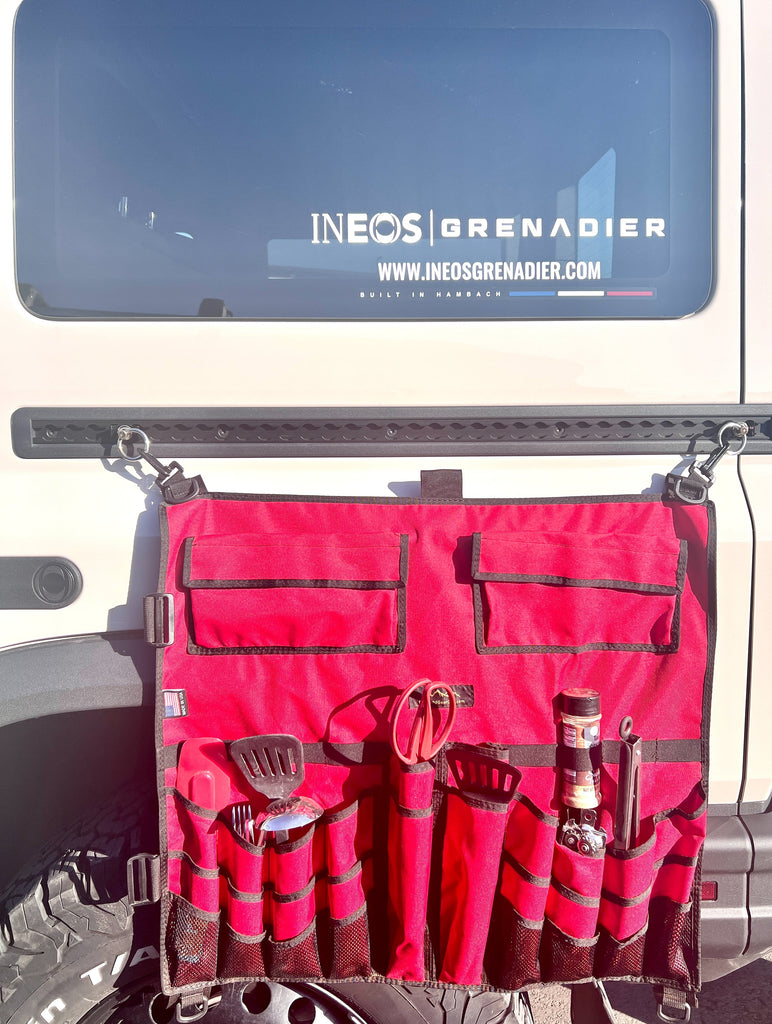 INEOS Grenadier Overlander Utensil Organizer Overland Gear Guy