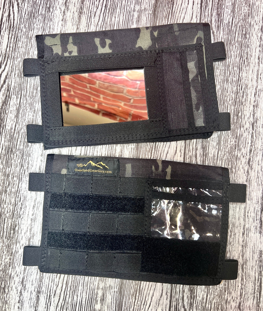 Grenadier MOLLE Visor Organizer WITH MIRROR Overland Gear Guy