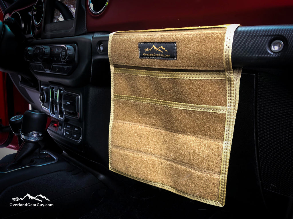 Jeep Grab Handle Velcro Flat Pocket Overland Gear Guy