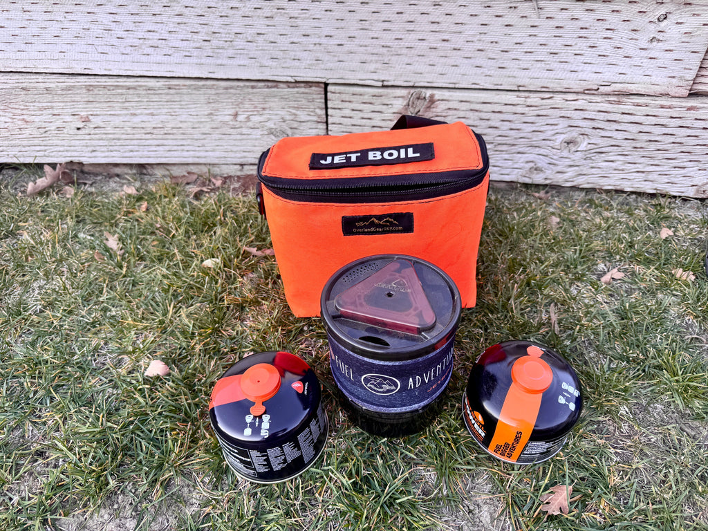 JetBoil Pouch Jet Boil Fuel Pouch Overland Gear Guy