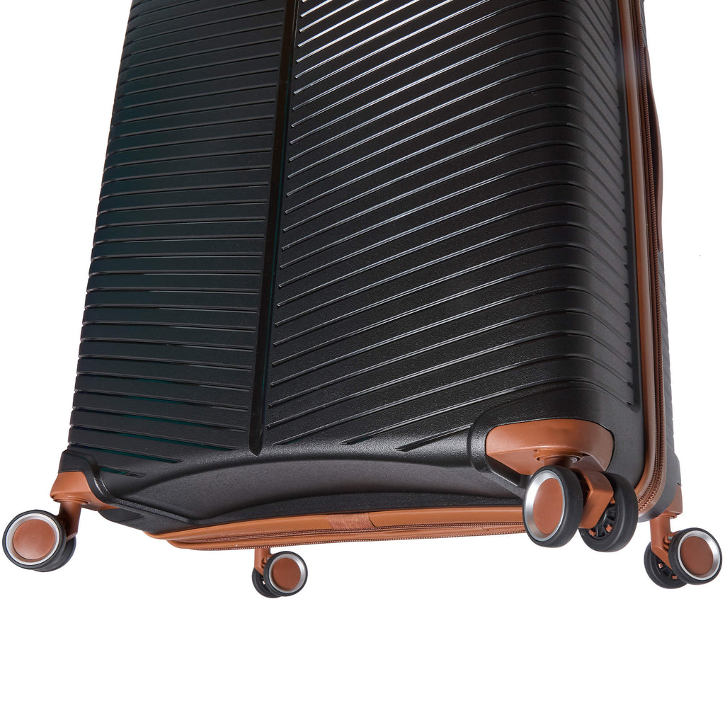 Mancini St. Lucia Collection Expandable Polypropylene Spinner Luggage 2pc Set 20 and 28 inch LuggageDesigners