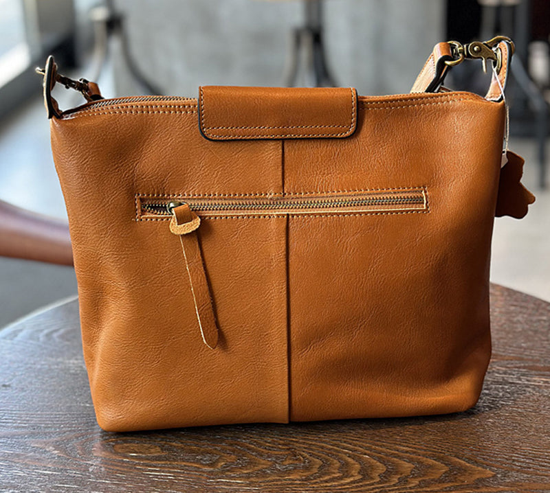 Large Women Leather Tote Bag, Full Grain Leather Shoulder Bag, Womens Leather Tote Bags for Work RockCow Leather Studio