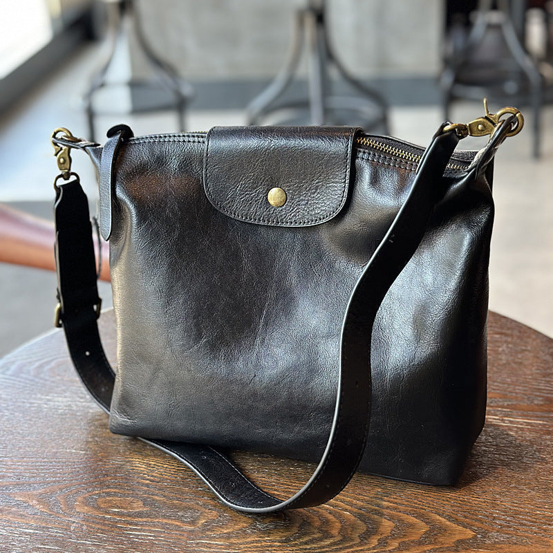 Large Women Leather Tote Bag, Full Grain Leather Shoulder Bag, Womens Leather Tote Bags for Work RockCow Leather Studio