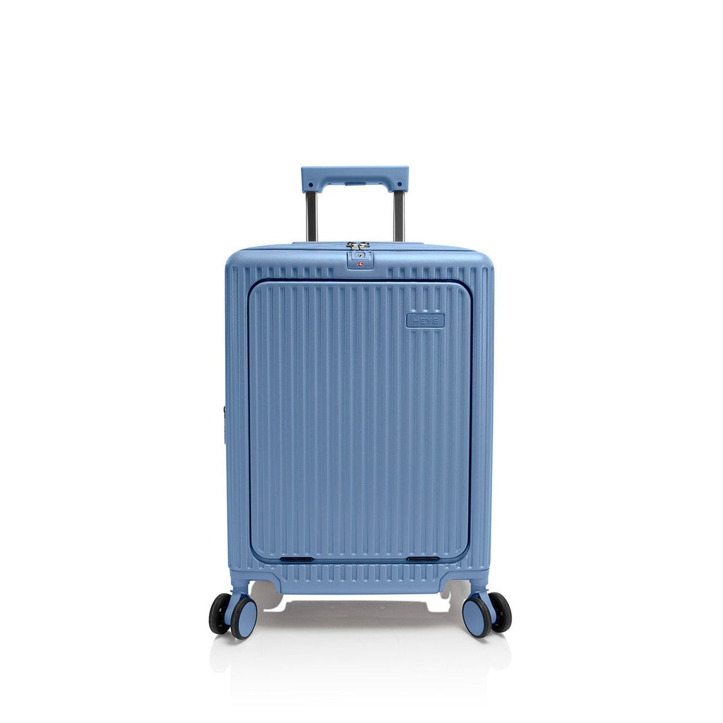 Heys Latch 21" Carry-On Luggage Quick Front Access Meets Innovative Dual Lock Security Heys