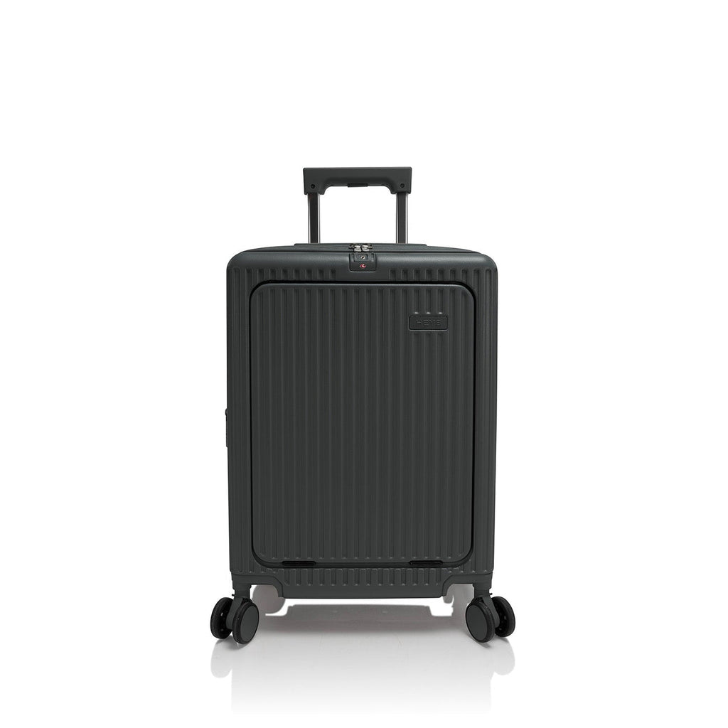 Heys Latch 21" Carry-On Luggage Quick Front Access Meets Innovative Dual Lock Security Heys