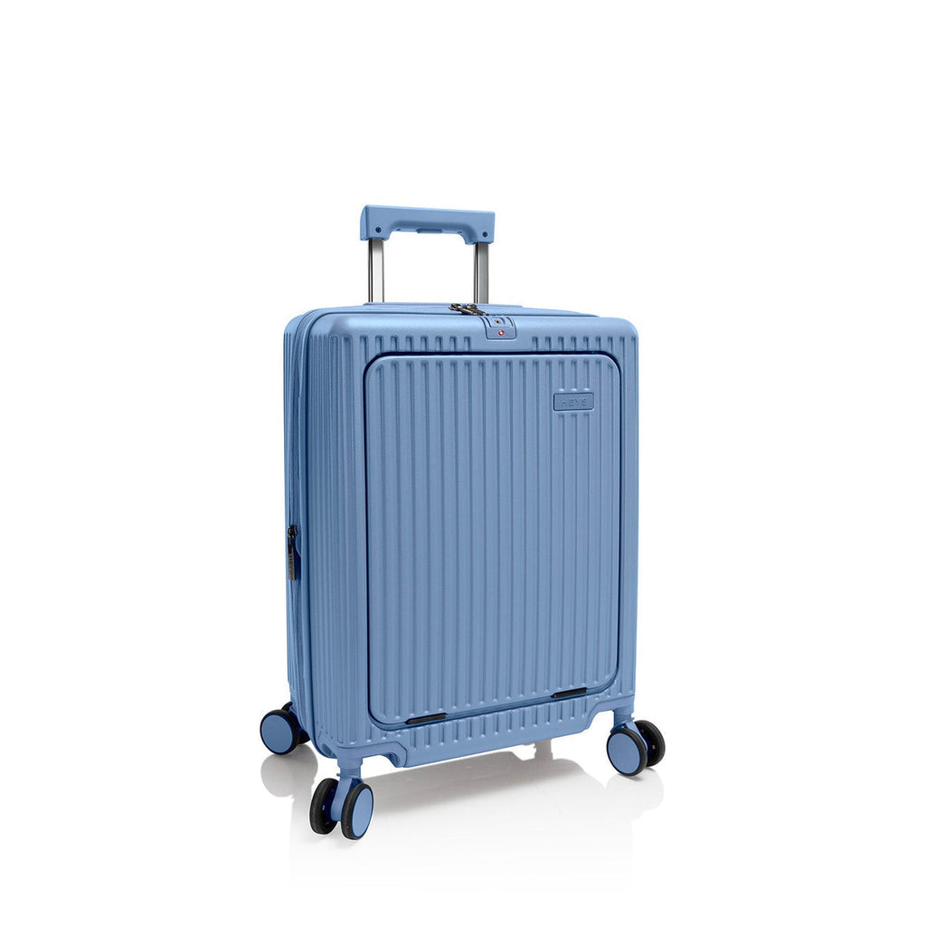 Heys Latch 21" Carry-On Luggage Quick Front Access Meets Innovative Dual Lock Security Heys
