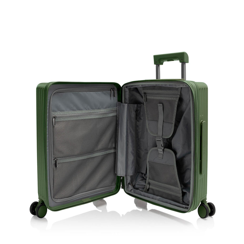 Heys Latch 21" Carry-On Luggage Quick Front Access Meets Innovative Dual Lock Security Heys
