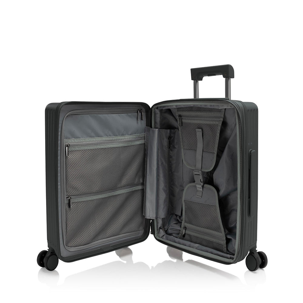Heys Latch 21" Carry-On Luggage Quick Front Access Meets Innovative Dual Lock Security Heys