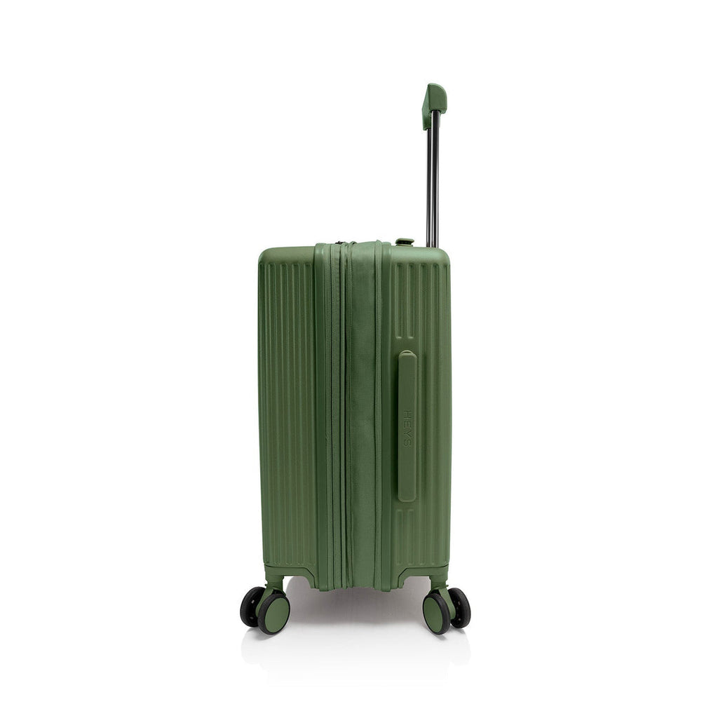 Heys Latch 21" Carry-On Luggage Quick Front Access Meets Innovative Dual Lock Security Heys