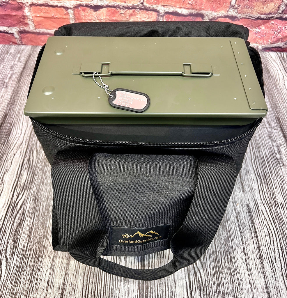 Deluxe Lava Box - FIRECAN PORTABLE FIRE PIT Carry Bag - IGNIK Overland Gear Guy