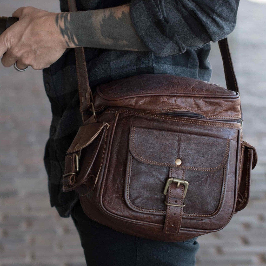 The Simmons Camera Bag Classy Leather Bags