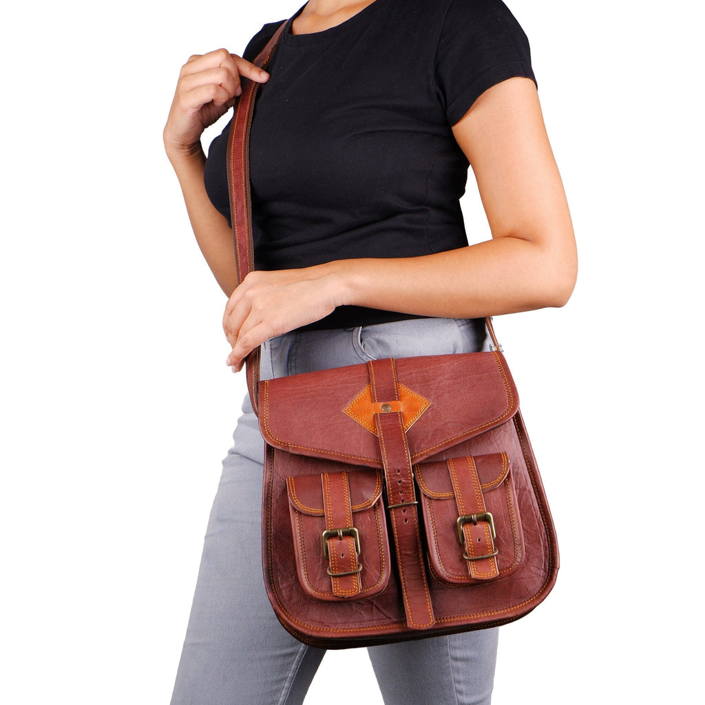 The Randall Crossbody Classy Leather Bags