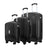 IZOD Mateo Travel 3 Piece Luggage Set - Durable ABS Hard Shell with 360° Wheels and Combo Lock Mirage Luggage