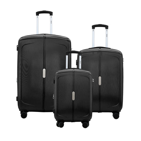 IZOD Mateo Travel 3 Piece Luggage Set - Durable ABS Hard Shell with 360° Wheels and Combo Lock Mirage Luggage