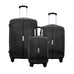 IZOD Mateo Travel 3 Piece Luggage Set - Durable ABS Hard Shell with 360° Wheels and Combo Lock Mirage Luggage