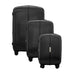 IZOD Mateo Travel 3 Piece Luggage Set - Durable ABS Hard Shell with 360° Wheels and Combo Lock Mirage Luggage