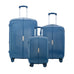 IZOD Mateo Travel 3 Piece Luggage Set - Durable ABS Hard Shell with 360° Wheels and Combo Lock Mirage Luggage