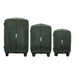 IZOD Mateo Travel 3 Piece Luggage Set - Durable ABS Hard Shell with 360° Wheels and Combo Lock Mirage Luggage