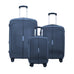IZOD Mateo Travel 3 Piece Luggage Set - Durable ABS Hard Shell with 360° Wheels and Combo Lock Mirage Luggage