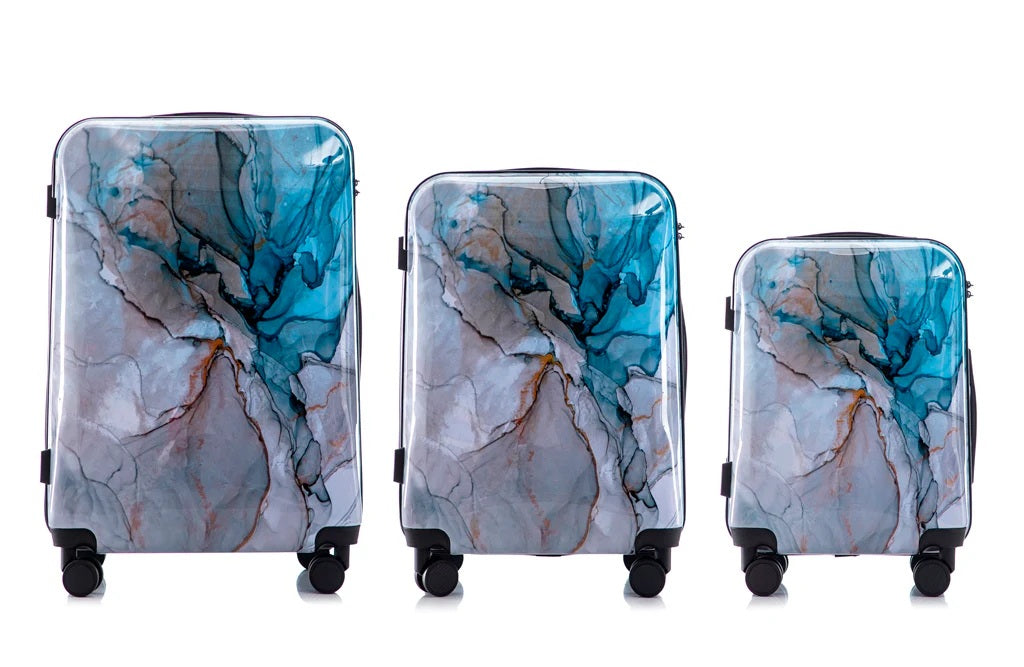 Mirage Luggage ABS Hard Shell Lightweight Spinner Luggage Set, 28", 24", 20" Izod