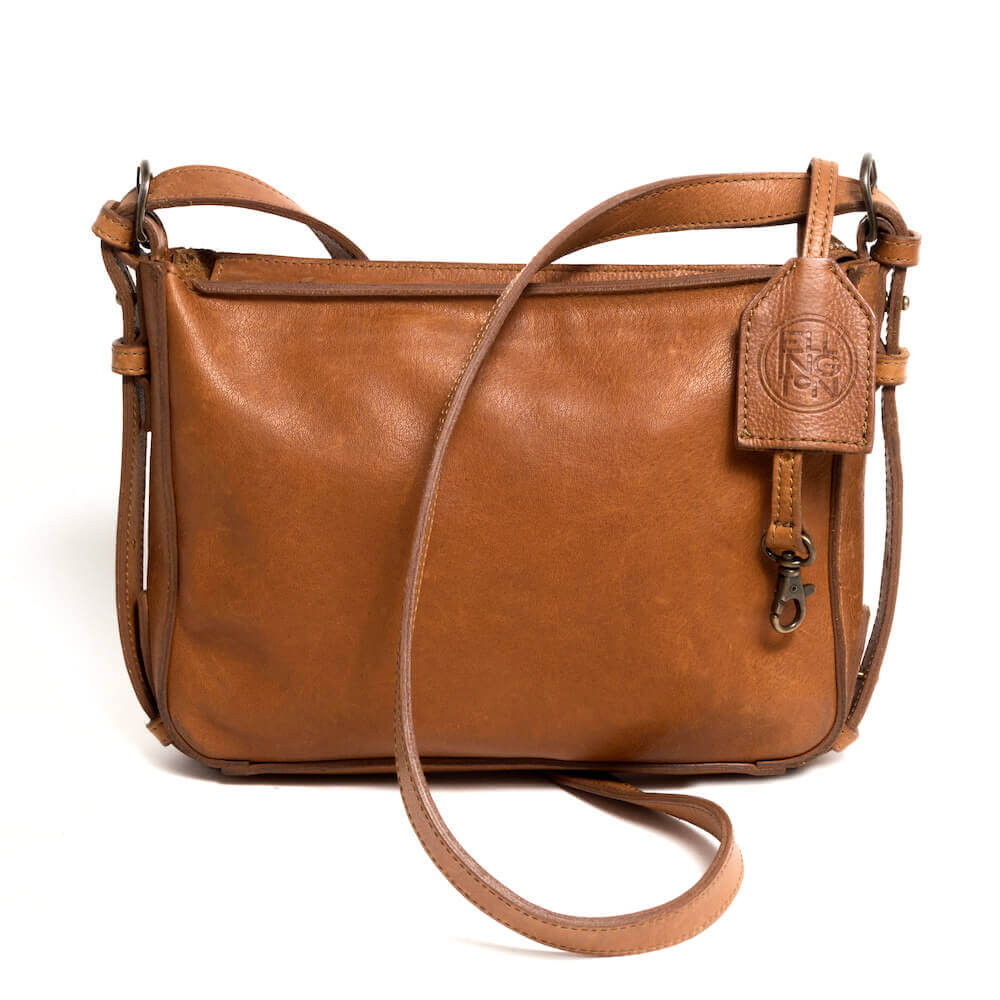 Ellington Leather Crossbody Purse Mission Mercantile Leather Goods