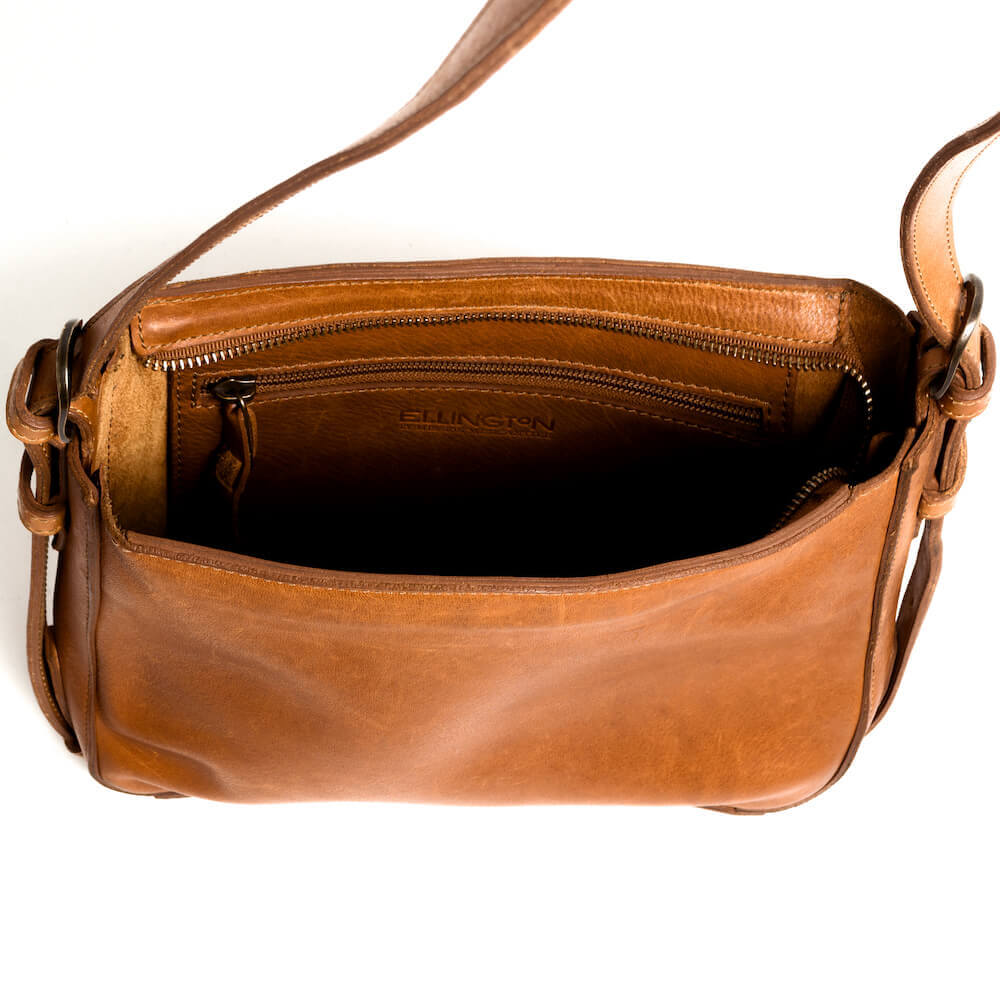 Ellington Leather Crossbody Purse Mission Mercantile Leather Goods