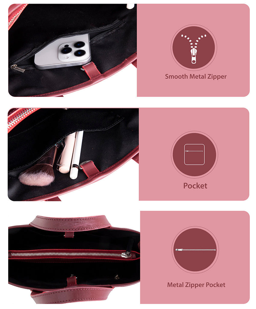 Valetto Leather Tote Bag Mizuri Leather