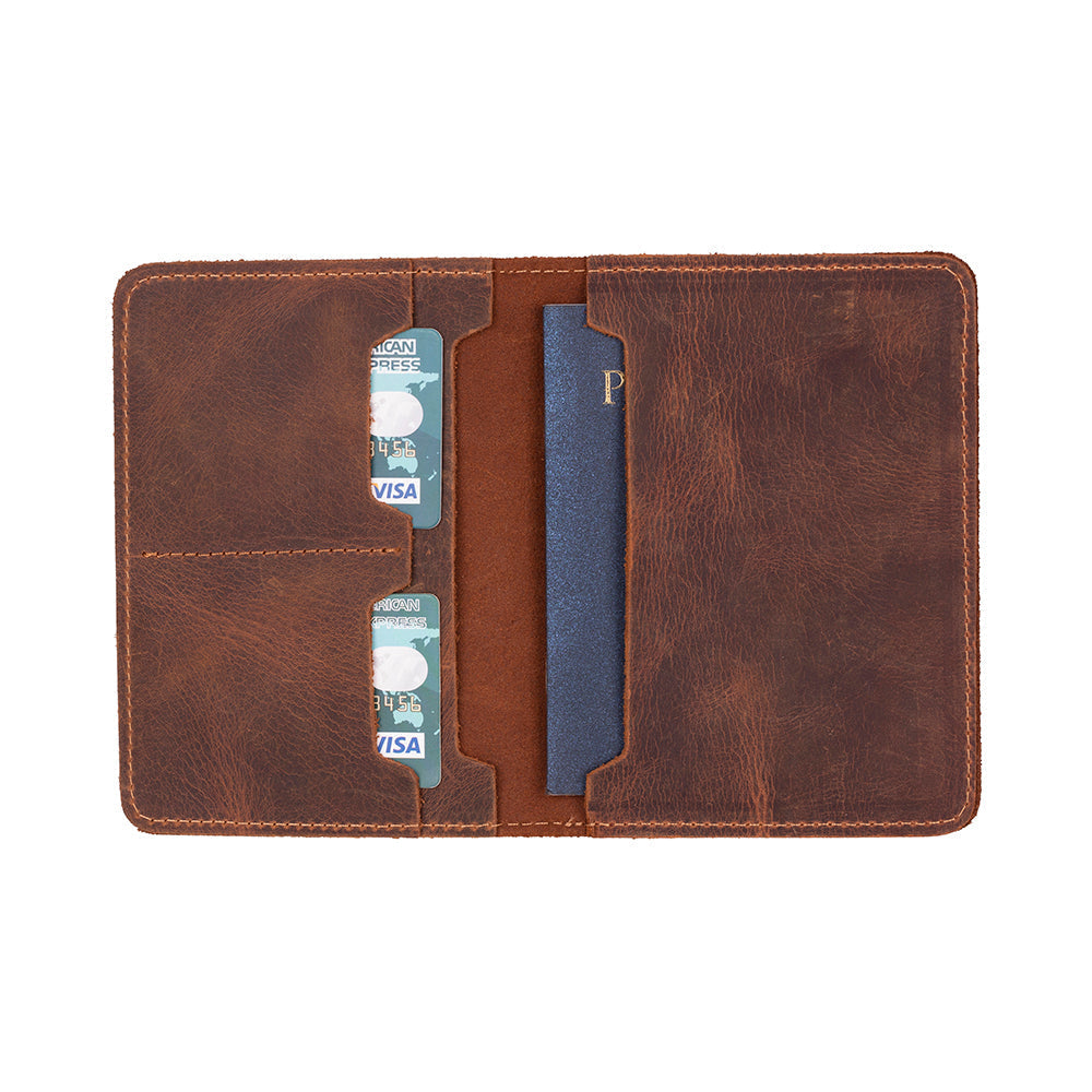 Avventura Leather Passport Wallet Mizuri Leather