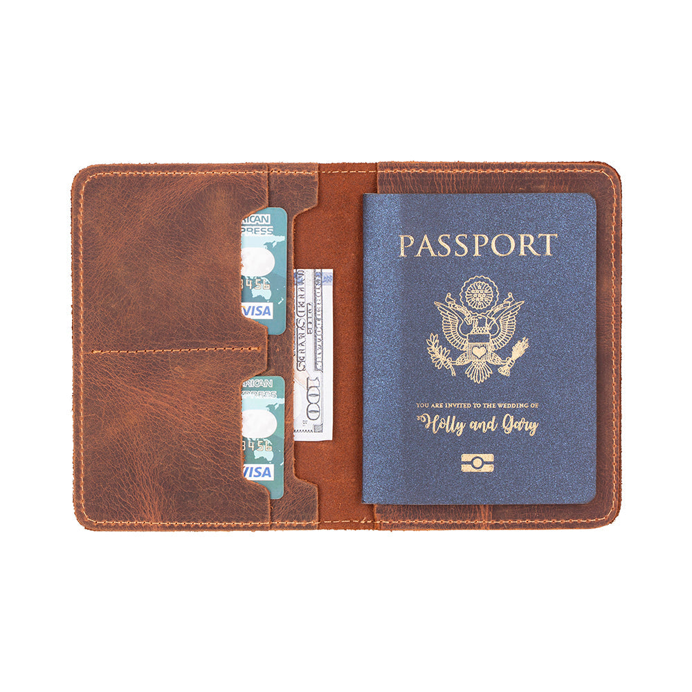 Avventura Leather Passport Wallet Mizuri Leather