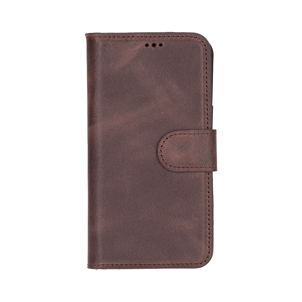 Magic iPhone 16E Detachable Leather Wallet Case Mizuri Leather