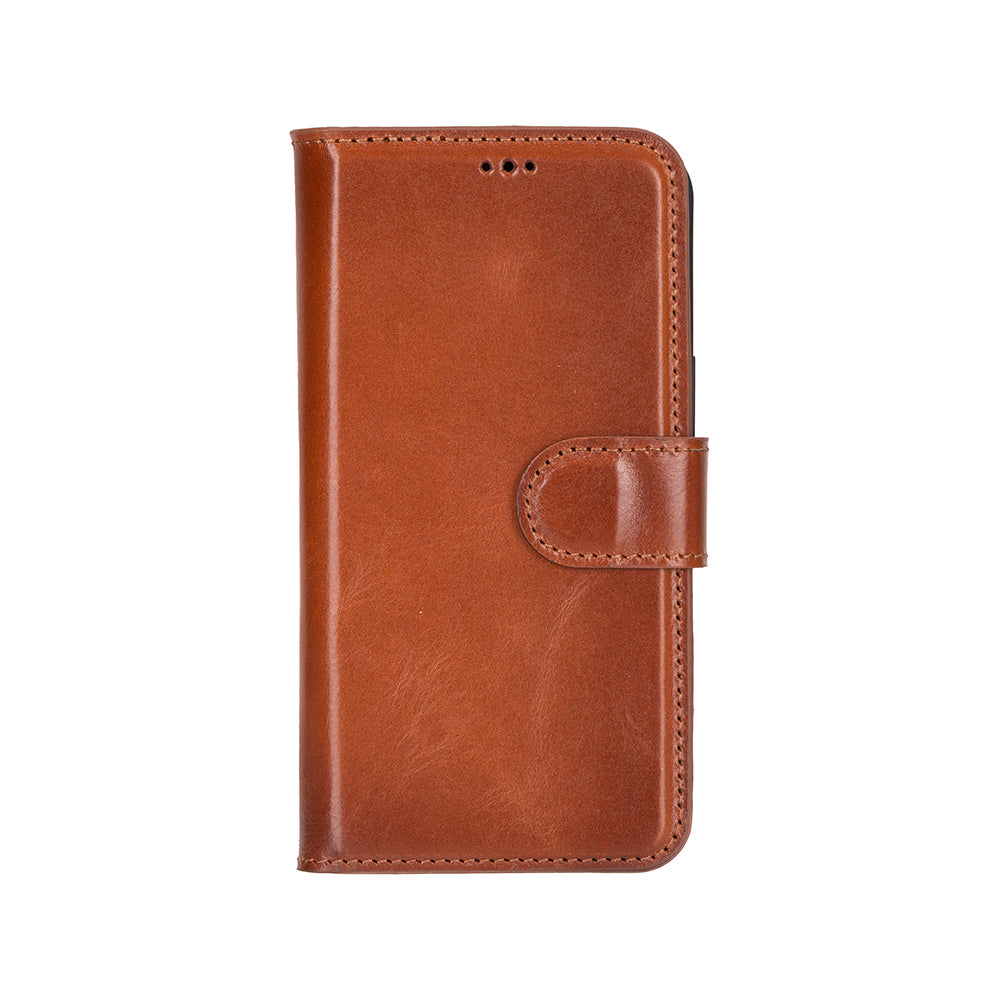 Magic iPhone 16E Detachable Leather Wallet Case Mizuri Leather