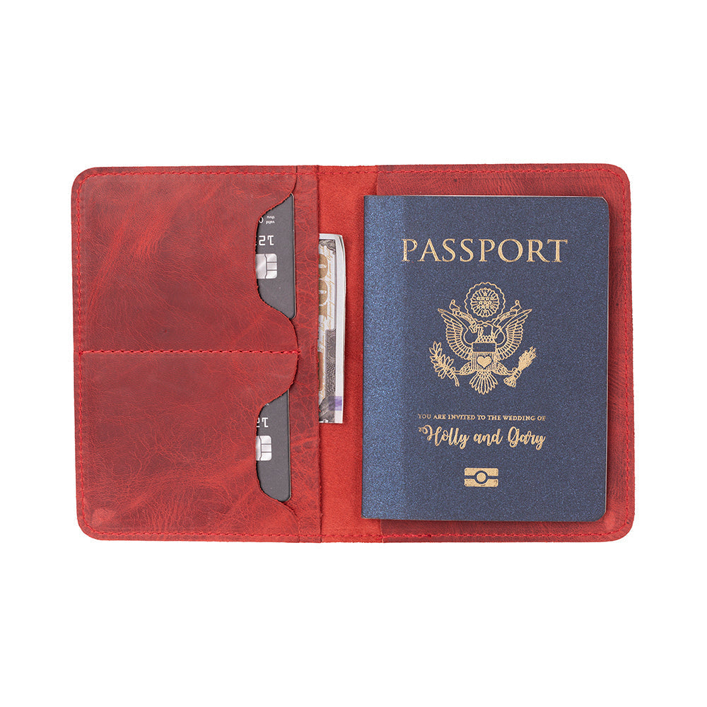 Viaggio Leather Passport Wallet Mizuri Leather