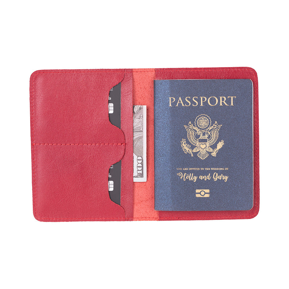 Viaggio Leather Passport Wallet Mizuri Leather
