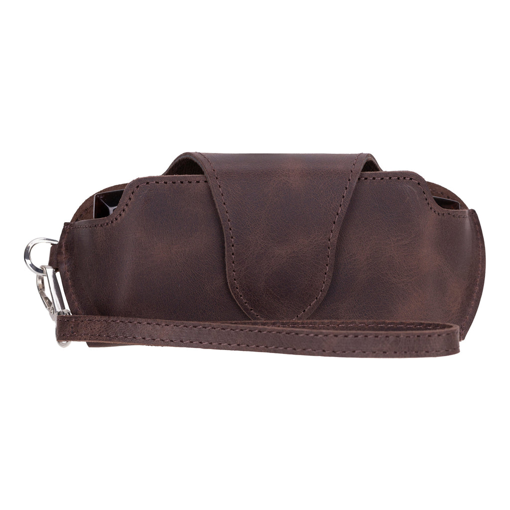 Riviera Leather Glasses Case - LuggageDesigners